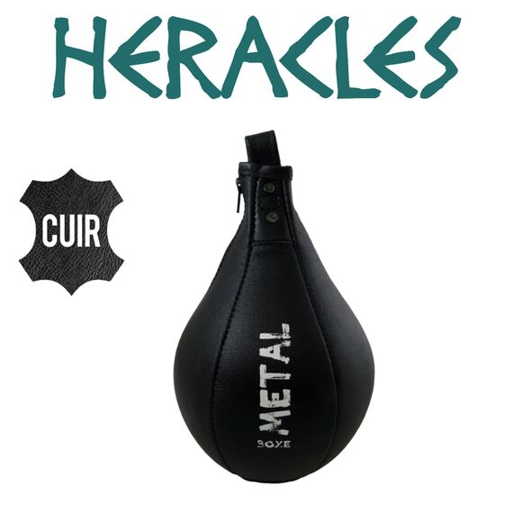 Poire De Vitesse Cuir Heracles Ts, Colour: Schwarz, Size: S, 2 image