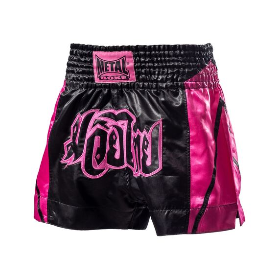 Short Thai Noir/Fuschia, Taille ne pas utiliser: L