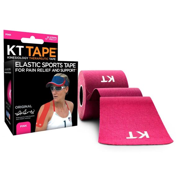 Original tape precut" 25x5 cm KT Tape (set of 20) | Pink