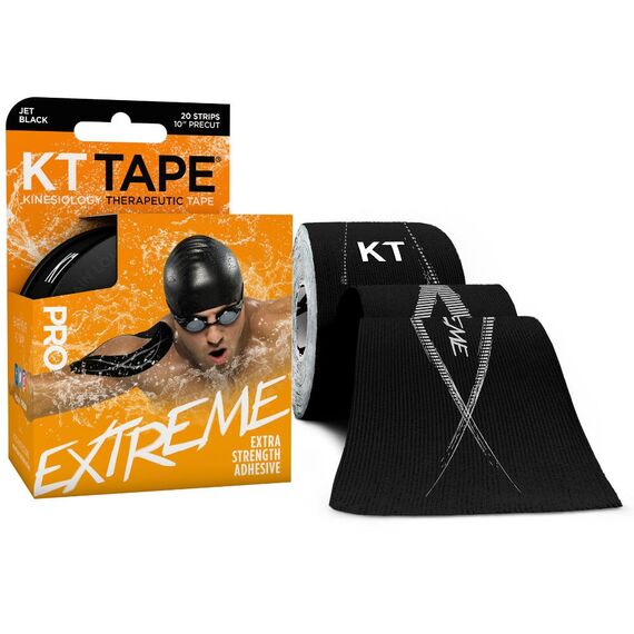 Tape "Pro extreme precut" 5x25cm KT Tape (set of 20) | Black