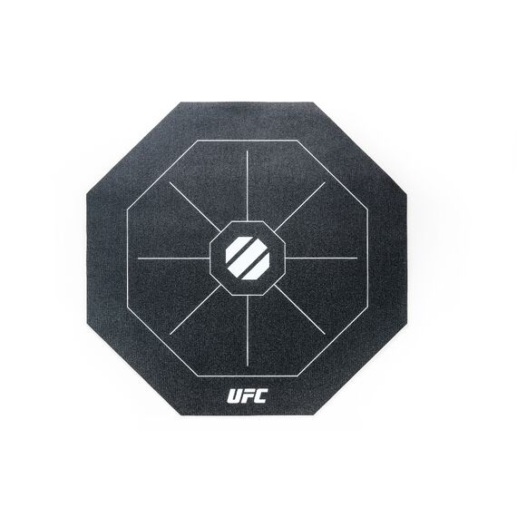 UFC Octagonal Exercise Mat, Colour: Schwarz, 5 image