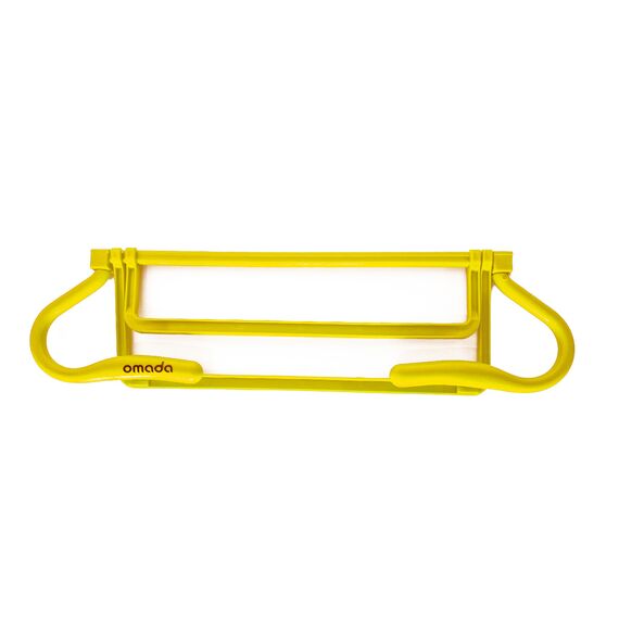 Mini haie ajustable réglable 4 hauteurs 15 à 40 cm | Jaune, 3 image