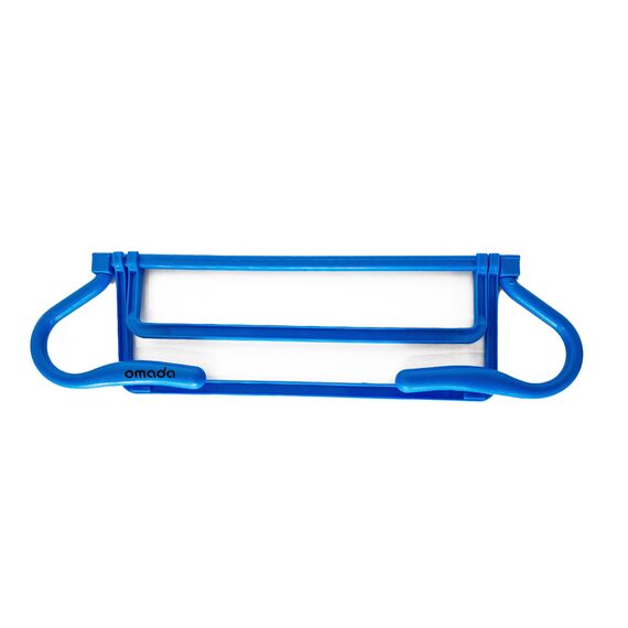Mini haie ajustable réglable 4 hauteurs 15 à 40 cm | Bleu, 3 image