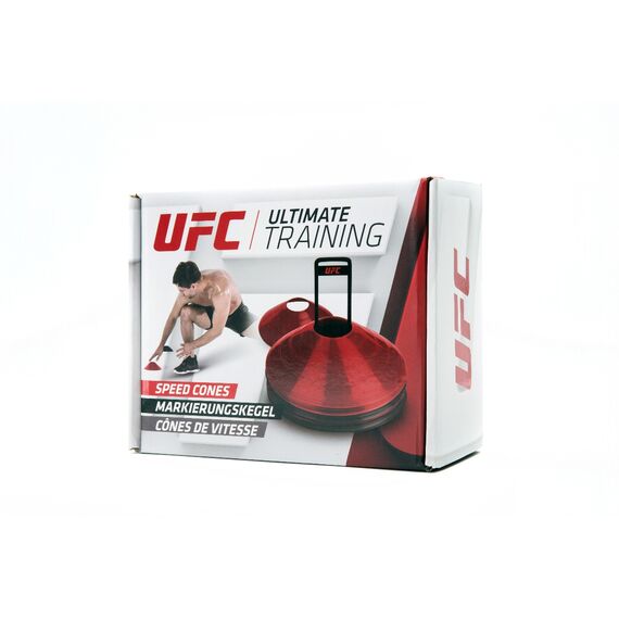 UFC Cône de marquage (20 Pièces), Couleur: Rouge, 2 image