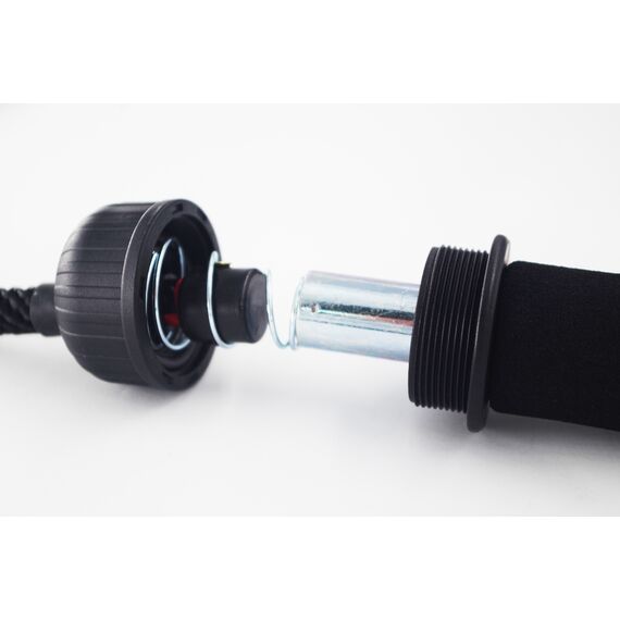 UFC Weighted Cross Fit Jump Rope, Colour: Schwarz, 3 image