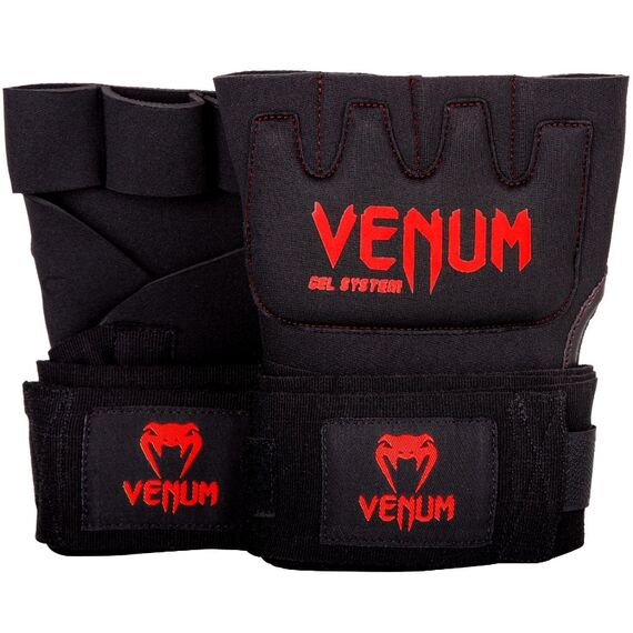 Sous-gants Venum Gel Kontact - Noir/Rouge, Taille: Taille unique, Couleur: Rouge