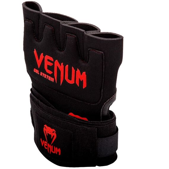 Sous-gants Venum Gel Kontact - Noir/Rouge, Taille: Taille unique, Couleur: Rouge, 3 image