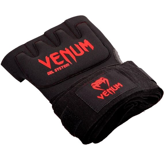 Sous-gants Venum Gel Kontact - Noir/Rouge, Taille: Taille unique, Couleur: Rouge, 4 image