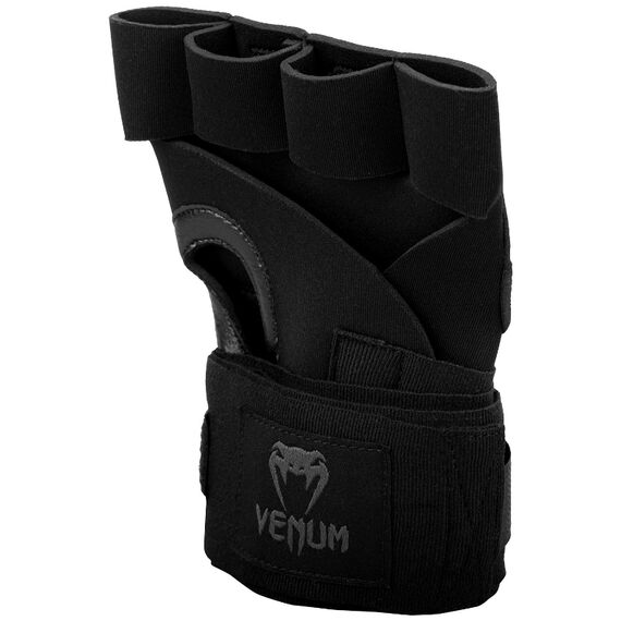 Venum Kontact Gel Glove Wraps - Black/Black, Size: One Size, Colour: Schwarz, 4 image