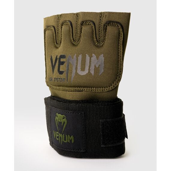 Venum Kontact Gel Glove Wraps - Khaki/Black, Colour: Khaki, Size: XL, 3 image