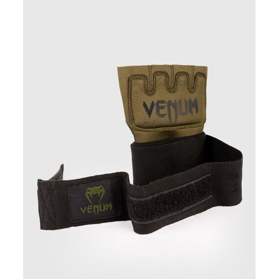 Venum Kontact Gel Glove Wraps - Khaki/Black, Colour: Khaki, Size: XL, 4 image