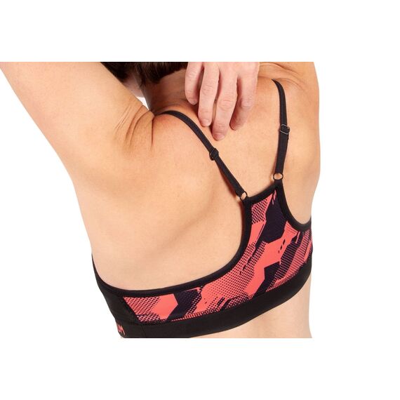 Venum Tecmo Sport Bra - Black/Coral, Taille: L, Couleur: Noir, Taille ne pas utiliser: L, 4 image
