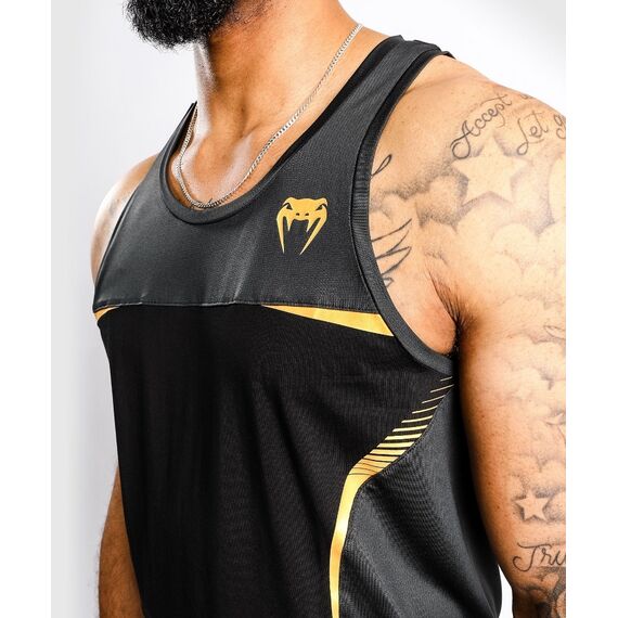Venum Tempest 2.0 Tank Top Black/Gold, Colour: Schwarz, Size: M, 6 image