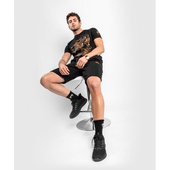 Venum Dragon's Flight T-Shirt - Black/Bronze - L, Farbe: Gold, Grösse : L, 3 image
