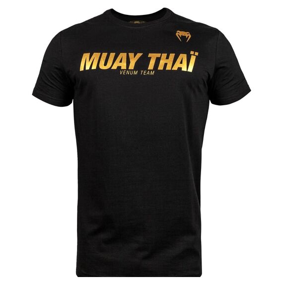 T-shirt Venum Muay Thai VT - Noir/Or, Couleur: Noir, Taille ne pas utiliser: L