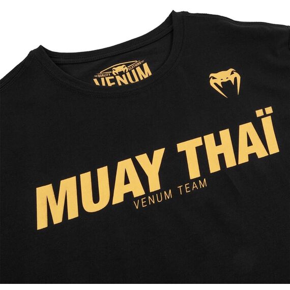 T-shirt Venum Muay Thai VT - Noir/Or, Couleur: Noir, Taille ne pas utiliser: L, 5 image