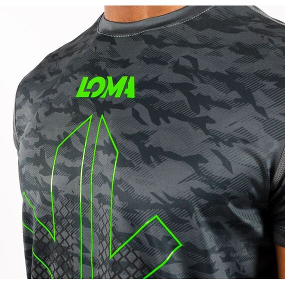 Venum Arrow Loma Signature Collection Dry tech t-shirt - Dark Camo, Colour: Camouflage, Size: XL, 7 image