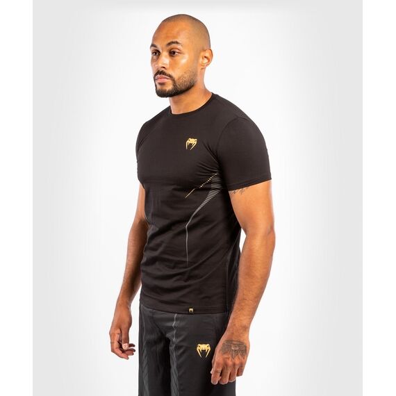 Venum Athletics T-shirt â€“ Black/Gold - S, Taille: S, Couleur: Noir, Taille ne pas utiliser: S, 2 image