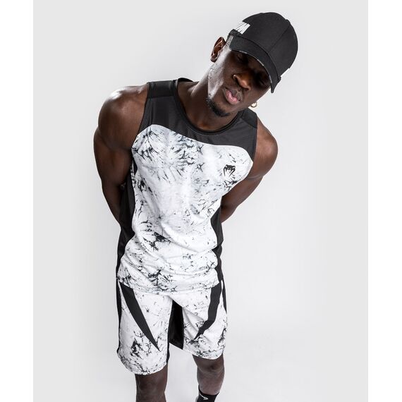 Venum G-Fit Marble Dry Tech Tank Top, Taille: M, Couleur: Blanc, 7 image