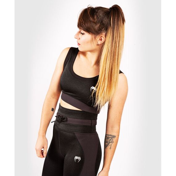 Venum Glow Sport Bra - For Women, Taille: L, Couleur: Noir, 6 image