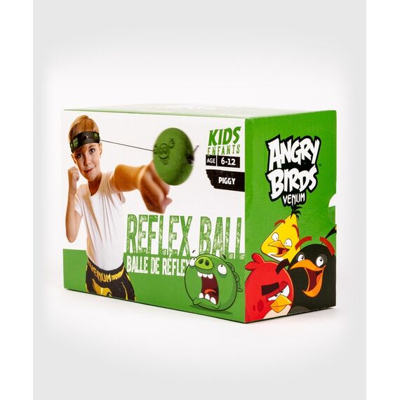 Venum Angry Birds Reflex Ball - For Kids, Colour: Green, 4 image