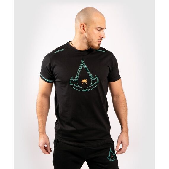Venum Assassin's Creed T-shirt - Black/Blue, Size: M, Colour: Schwarz, 7 image