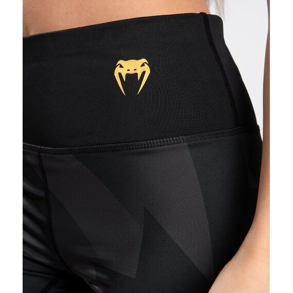 Venum Razor Compression Shorts - For Women - Black/Gold - S, Size: S, Colour: Schwarz, 4 image