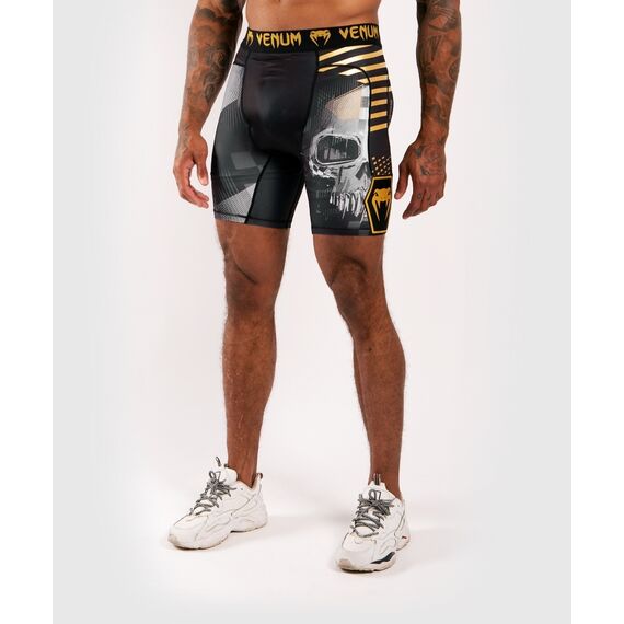 Venum Skull compression shorts - Black, Colore: Nero, Size: S