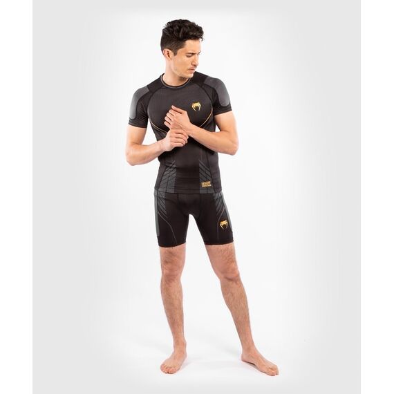 Venum Athletics Vale Tudo Shorts- Black/Gold, Size: M, Colour: Schwarz, 6 image