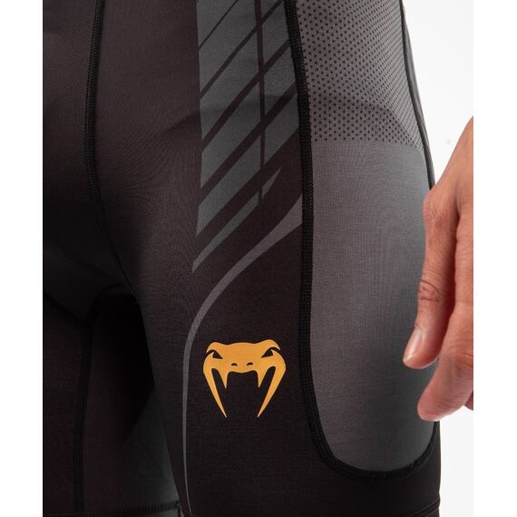 Venum Athletics Vale Tudo Shorts- Black/Gold, Size: M, Colour: Schwarz, 8 image