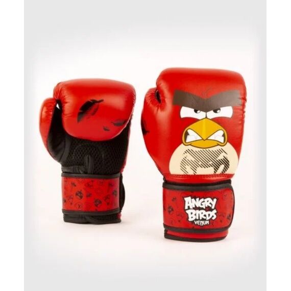 Venum Angry Birds Boxing Gloves, Farbe: Rot, OZ: 8oz