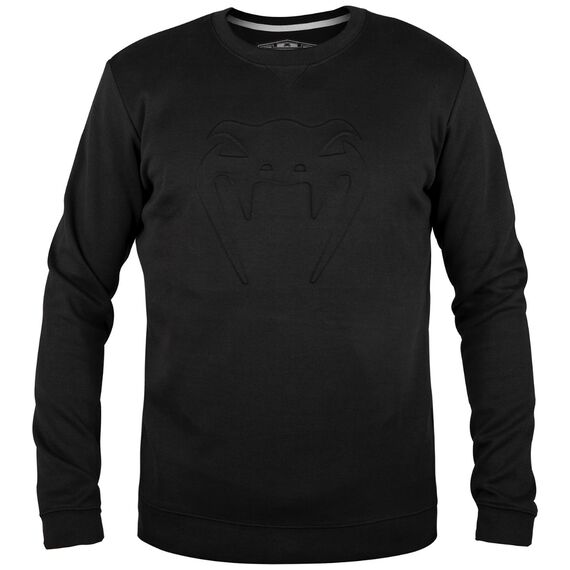 Venum Classic Hoodie - Black/Black, Colour: Schwarz, Size: S
