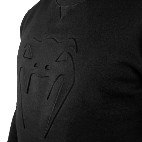 Venum Classic Hoodie - Black/Black, Colour: Schwarz, Size: S, 5 image