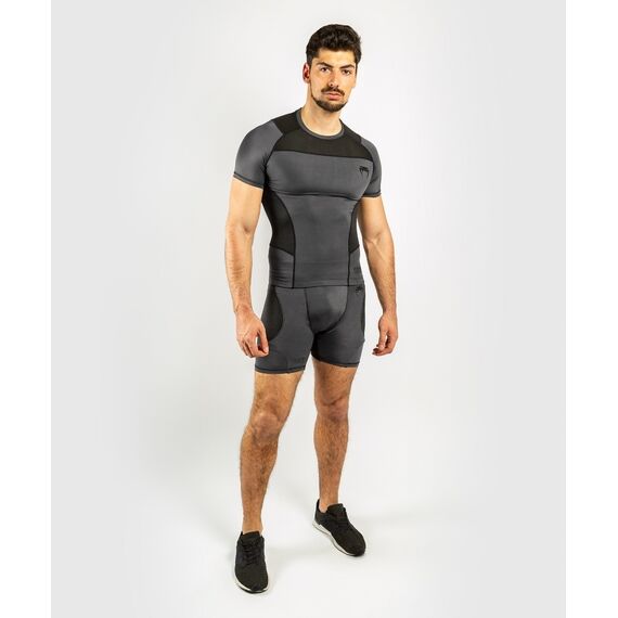 Venum G-Fit Compression Shorts - Grey/Black, Colour: Grey, Size: XL, 5 image