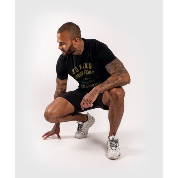 Venum Boxing Lab T-shirt - Black/Green, Colour: Schwarz, Size: S, 3 image