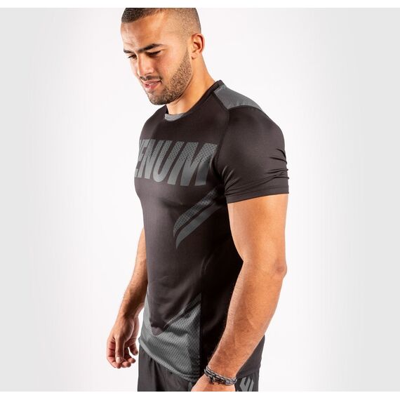 Venum ONE FC Impact Dry Tech T-Shirt - Black/Black, Colour: Schwarz, Size: S, 3 image
