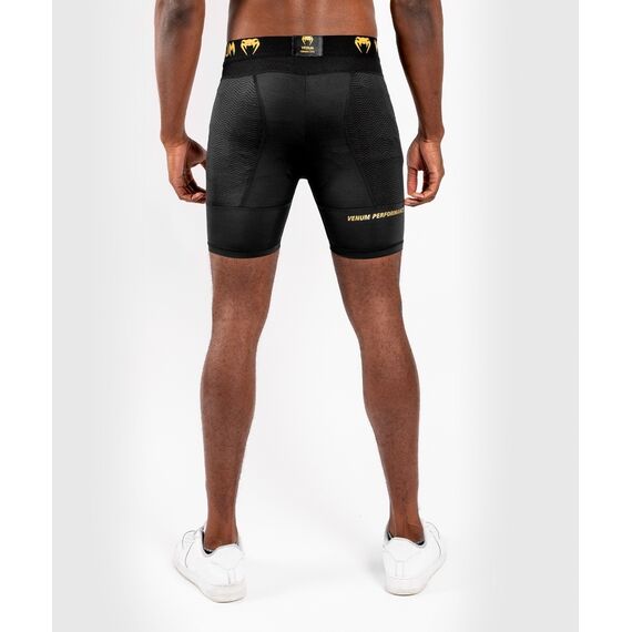 Venum G-Fit Compression Shorts - Black/Gold, Farbe: Schwarz, Grösse : S, 2 image
