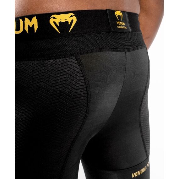 Venum G-Fit Compression Shorts - Black/Gold, Farbe: Schwarz, Grösse : S, 4 image
