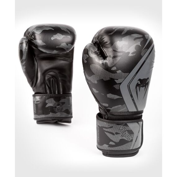 Venum Defender Contender 2.0 Boxing Gloves - Black/Black, Colour: Schwarz, OZ: 14oz, 3 image