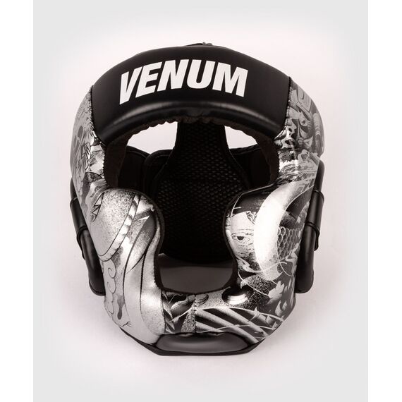 Venum YKZ21 Kids Headgear â€“ Black/White - S/M, Couleur: Noir, Taille ne pas utiliser: S-M, 5 image