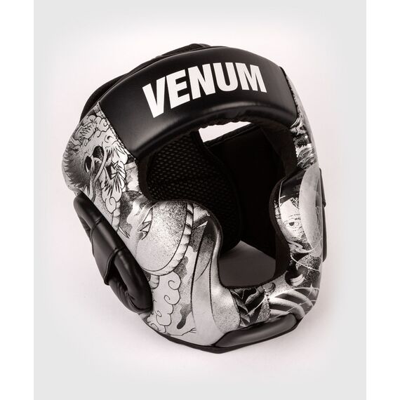 Venum YKZ21 Kids Headgear â€“ Black/White - S/M, Couleur: Noir, Taille ne pas utiliser: S-M, 6 image