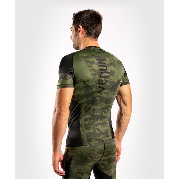 Venum Trooper Rashguard - Short sleeves - Forest camo/Black - M, Farbe: Camouflage, Grösse : M, 6 image