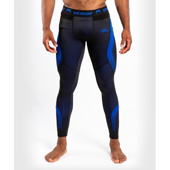 Venum NoGi 3.0 Compression Tights, Colour: Blue, Size: S