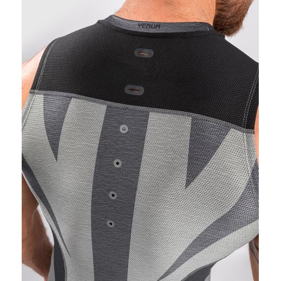 Venum Stone Rashguard Sleeveless - Mineral Green - M, Taille: M, Couleur: Gris, 6 image