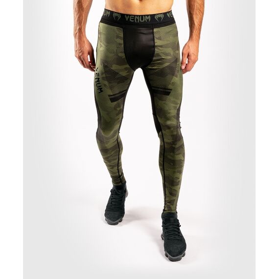 Venum Trooper Tights - Forest camo/Black, Colore: Camouflage, Size: S
