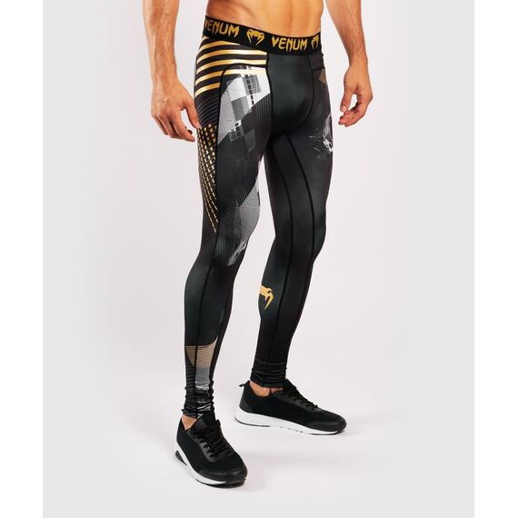 Venum Skull Tights - Black, Colour: Schwarz, Size: S