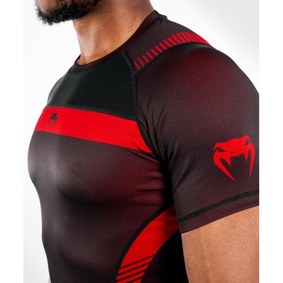Venum NoGi 3.0 Rashguard hort Sleeves, Colour: Rot, Size: XL, 4 image