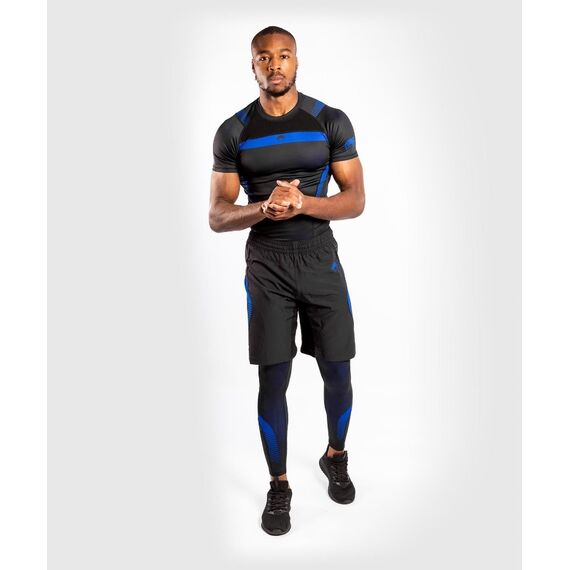 Venum NoGi 3.0 Rashguard hort Sleeves, Colour: Blue, Size: M, 2 image