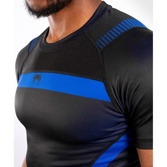 Venum NoGi 3.0 Rashguard hort Sleeves, Colour: Blue, Size: M, 4 image