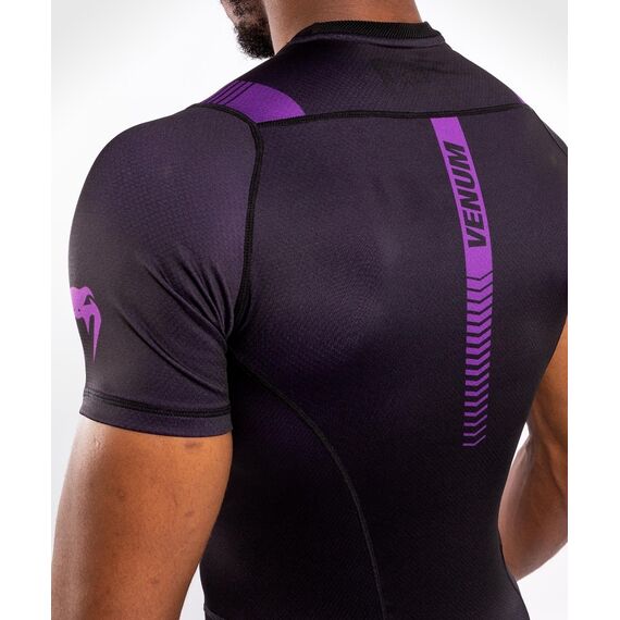 Venum NoGi 3.0 Rashguard hort Sleeves, Farbe: Violett, Grösse : S, 3 image